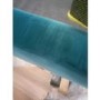 GRADE A2 - Payton Teal Blue Velvet 3 Seater Sofa
