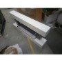 GRADE A2 - AmberGlo White Wall Mounted Electric Fireplace Suite with Log & Pebble Fuel Bed