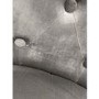 GRADE A2 - Silver Grey Velvet Luxury Office Chair with Silver Studs