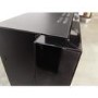 GRADE A3 - Black Wall Mounted Electric Fireplace with Open Front 42 Inch -  AmberGlo