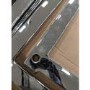 GRADE A2 - Seconique Henley Nest of Tables in Glass and Black