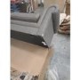 GRADE A2 - Dark Grey Chesterfield Sofa - 2 Seater - Bronte