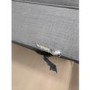 GRADE A2 - Dark Grey Chesterfield Sofa - 2 Seater - Bronte