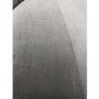 GRADE A2 - Pair of Grey Velvet Ribbed Dining Chairs with Black Legs - Penelope