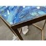 GRADE A2 - Hexagon Side Tables in Gold & Blue - 2 - Kendra 