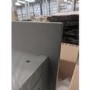 GRADE A2 - Narrow Grey Console Table with Drawers - Elms