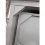 GRADE A2 - Narrow Grey Console Table with Drawers - Elms
