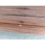 GRADE A2 - Solid Walnut TV Unit with Sliding Doors & Drawers - Briana