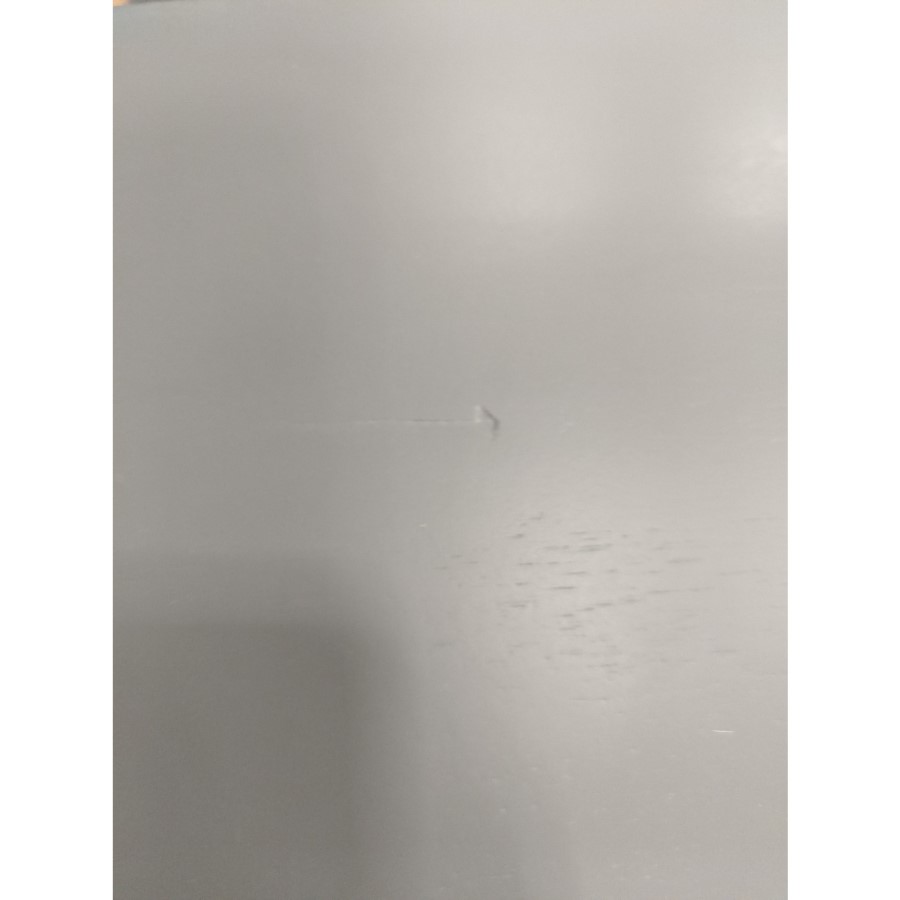 GRADE A2 - Narrow Grey Console Table with Drawers - Elms