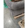 GRADE A3 - Grey Velvet Chesterfield Sofa - Seats 2 - Bronte
