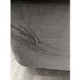 GRADE A3 - Grey Velvet Chesterfield Sofa - Seats 2 - Bronte