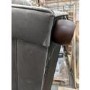 GRADE A3 - Grey Velvet Chesterfield Sofa - Seats 2 - Bronte