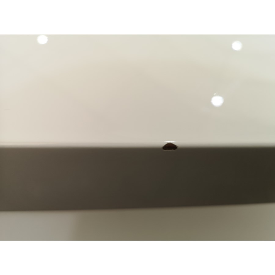 GRADE A2 - White Gloss Coffee Table with LED Lights - Tiffany