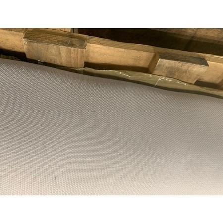 GRADE A2 - Erin Light Grey Fabric 3 Seater Sofa with Cushions