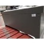 GRADE A2 - Grey Shoe Rack with Seat Storage Bench & Wicker Baskets - Elms
