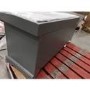 GRADE A2 - Grey Shoe Rack with Seat Storage Bench & Wicker Baskets - Elms