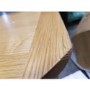 GRADE A2 - Solid Oak Corner TV Unit - Adeline
