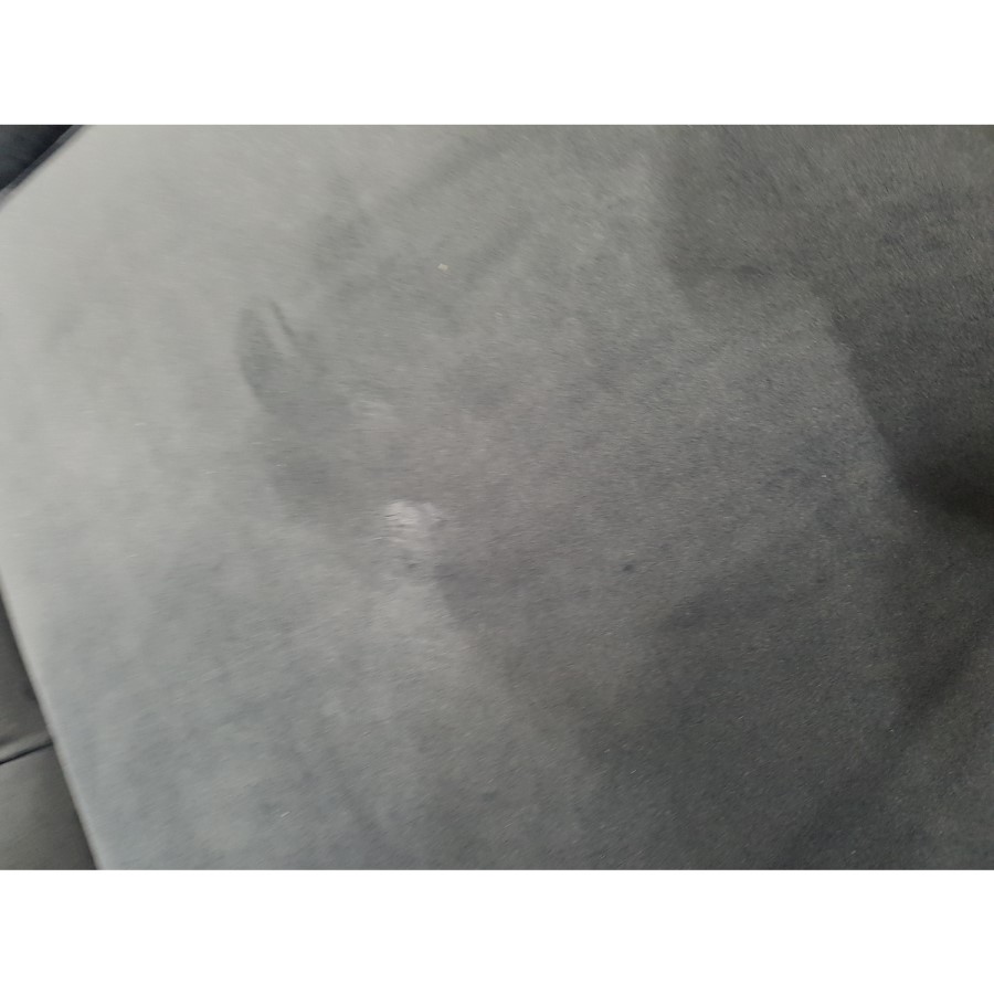 GRADE A2 - Navy Blue Velvet Chesterfield Sofa Bed - Seats 3 - Double Bed - Bronte