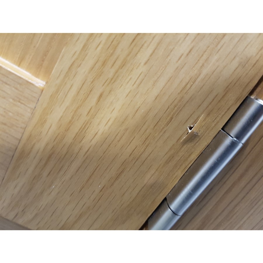 GRADE A2 - Solid Oak Hallway Storage Bench - Corner - Adeline
