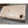 GRADE A2 - Payton Silver Grey Velvet 3 Seater Sofa