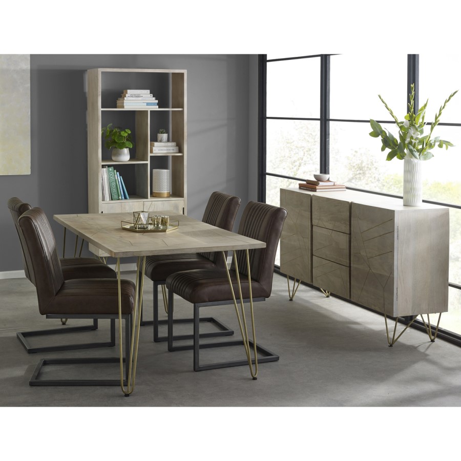 Bengal Light Gold Dining Table