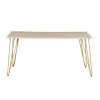 Bengal Light Gold Dining Table