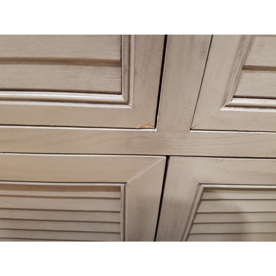 GRADE A2 - Pine Wood Double Door Sideboard