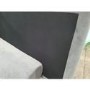 GRADE A3 - Grey Velvet Corner Sofa - Left Hand Chaise - Helsinki