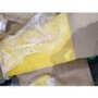 GRADE A2 - Christiana Mustard Yellow Velvet Chaise Longue Chair - Right Hand Facing