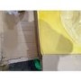 GRADE A2 - Christiana Mustard Yellow Velvet Chaise Longue Chair - Right Hand Facing