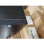 GRADE A2 - Walnut and Black Large TV Stand 