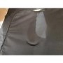 GRADE A2 - Beige Velvet 3 Seater Sofa Bed with Cushions - Sleeps 2 - Mabel
