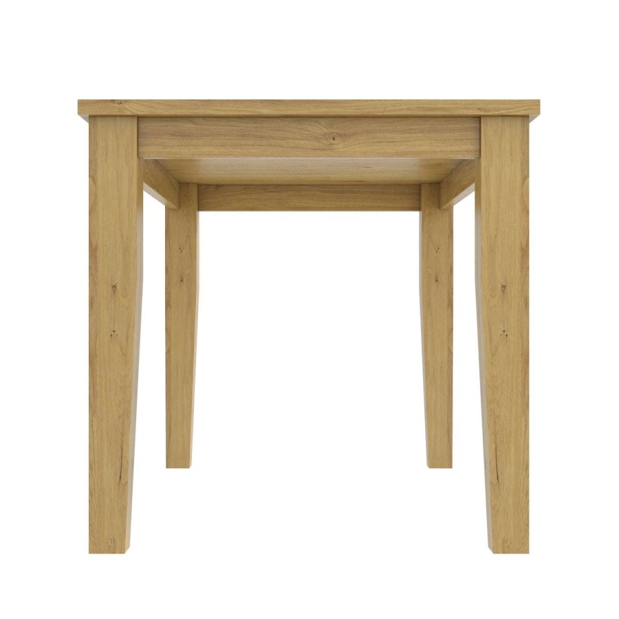 Oak Extendable Dining Table - Seats 6 - New Haven
