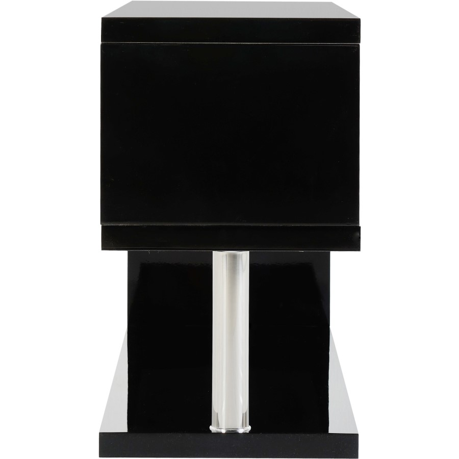 Seconique Charisma Black High Gloss TV Unit - TV's up to 58"