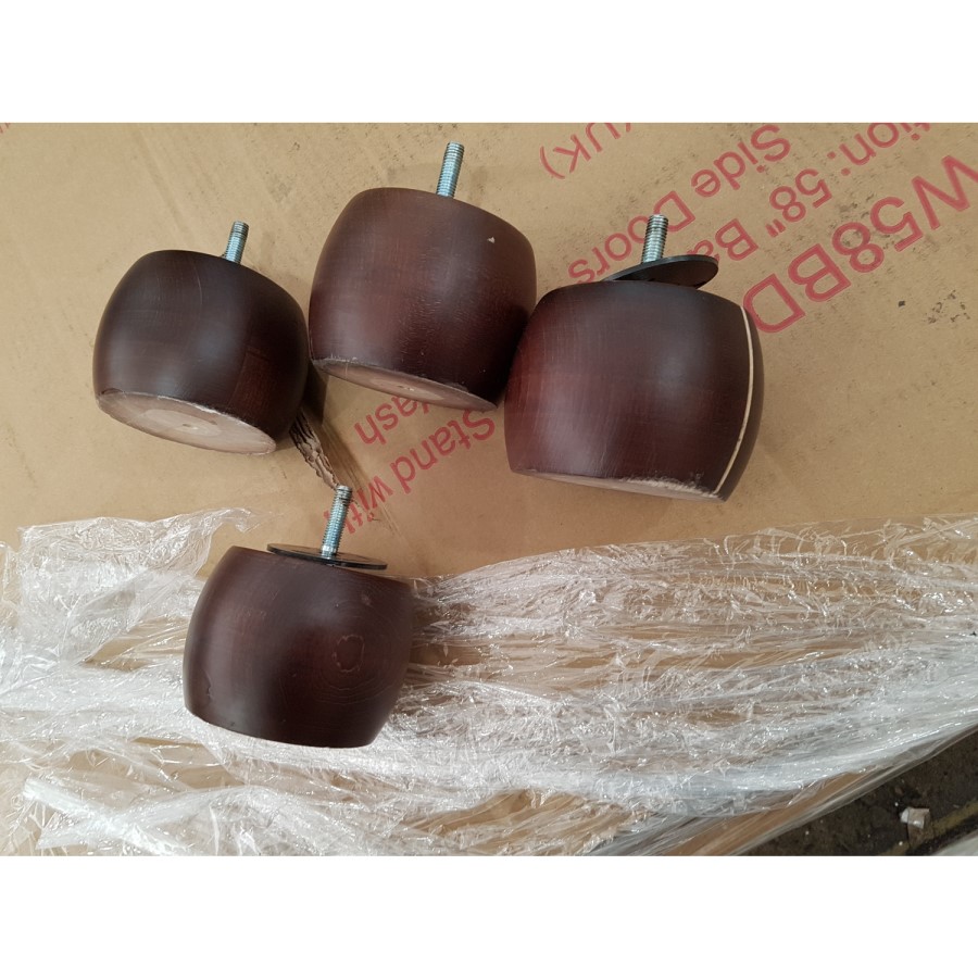 GRADE A2 - 3 Seater Chesterfield Sofa Bed in Beige Velvet - Sleeps 2 - Bronte