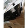 GRADE A2 - Modern Black Desk with Gold Legs - Roxy