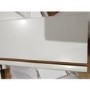 GRADE A2 - Vivienne White High Gloss Sideboard with LED Lighting