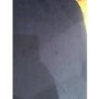 GRADE A2 - Set of 2 Navy Blue Velvet Dining Chairs with Black Legs - Jenna