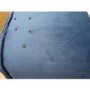 GRADE A2 - Set of 2 Navy Blue Velvet Dining Chairs with Black Legs - Jenna
