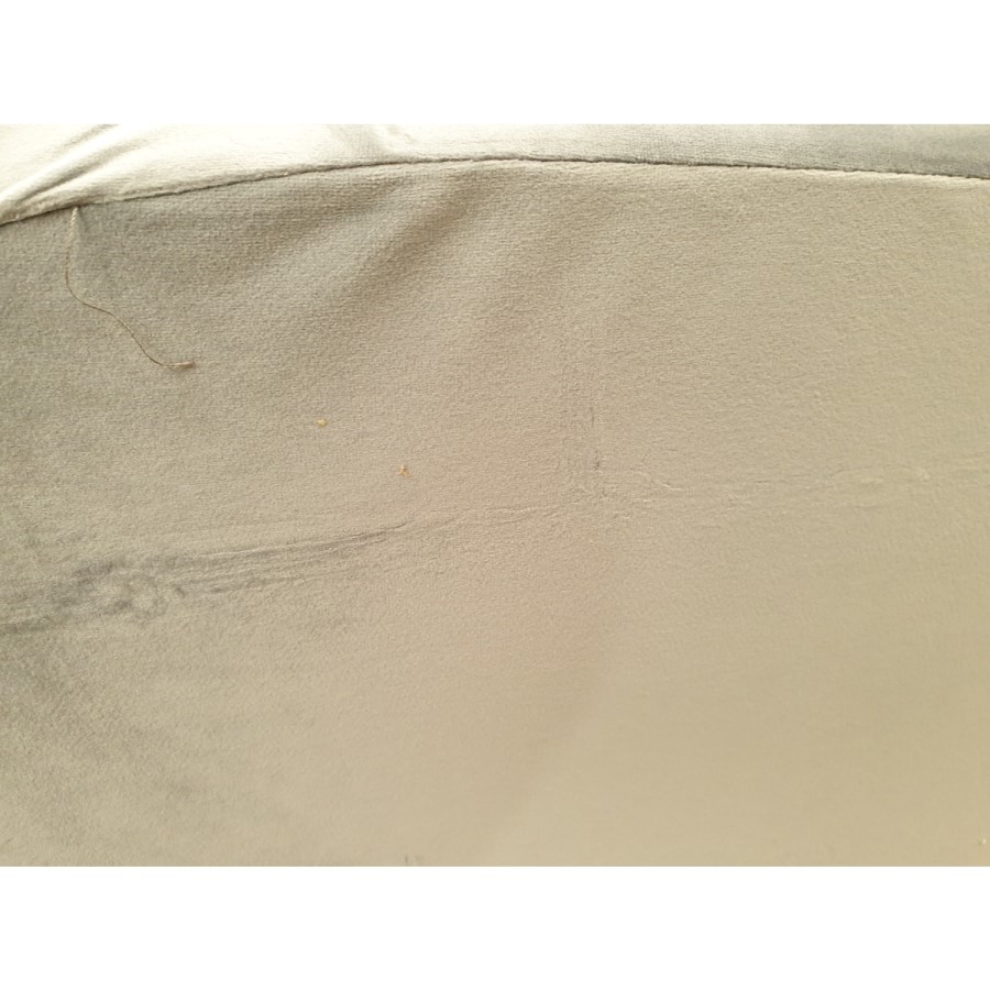GRADE A2 - Payton Silver Grey Velvet 2 Seater Sofa