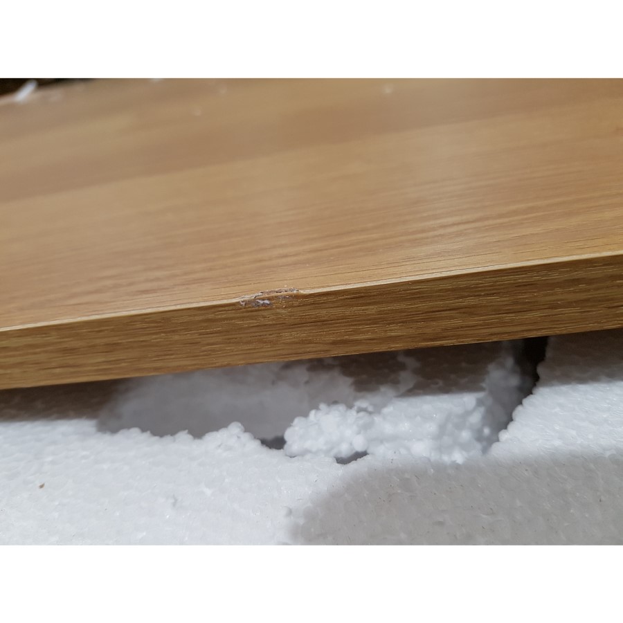 GRADE A2 - Oak Coffee Table with Storage Drawer - Tiffany