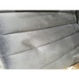 GRADE A2 - Pair of Grey Velvet Ribbed Dining Chairs - Penelope