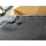 GRADE A2 - Pair of Grey Velvet Ribbed Dining Chairs - Penelope