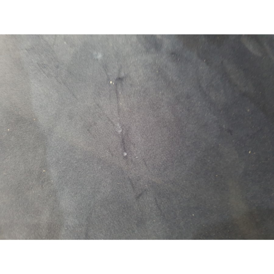 GRADE A2 - Navy Blue Velvet Corner Sofa with Bolster Cushions - Seats 3 - Idris