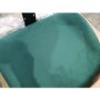 GRADE A2 - Set of 2 Dark Green Velvet Dining Chairs with Gold Legs - Jenna