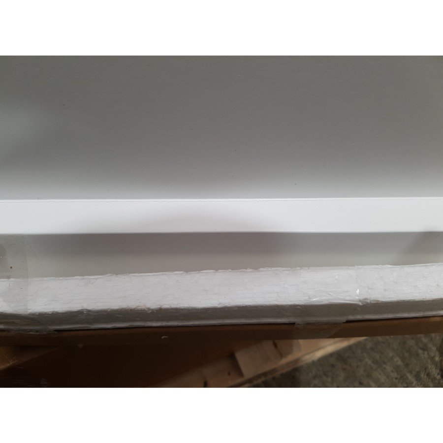 GRADE A2 - White Shoe Rack with Seat Storage Bench & Wicker Baskets - Elms