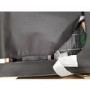 GRADE A2 - Dark Grey Velvet 3 Seater Sofa Bed with Cushions - Sleeps 2 - Mabel