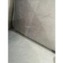 GRADE A2 - Silver Grey Velvet Armchair - Payton