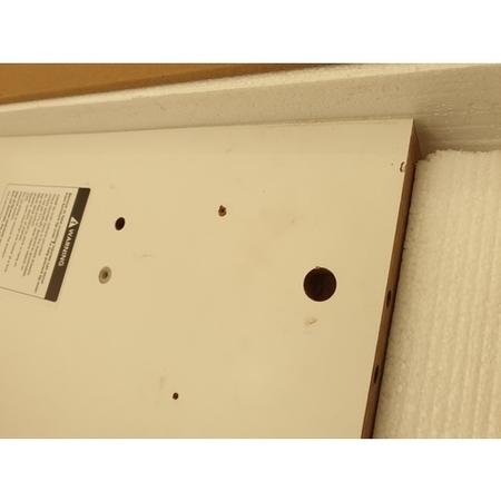 GRADE A2 - White High Gloss Console Table with Drawers - Tiffany