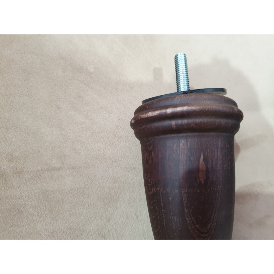 GRADE A3 - Payton Beige Velvet 3 Seater Sofa